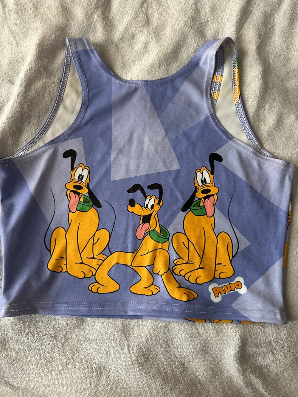 BlackMilk Disney Pluto crop top sz m - Picture 2 of 5